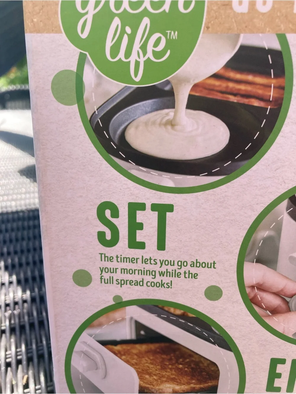 Greenlife 3-in-1 breakfast maker station